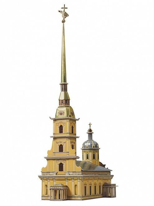Умная бумага. Сборная модель из картона "Петропавловский собор"  #1