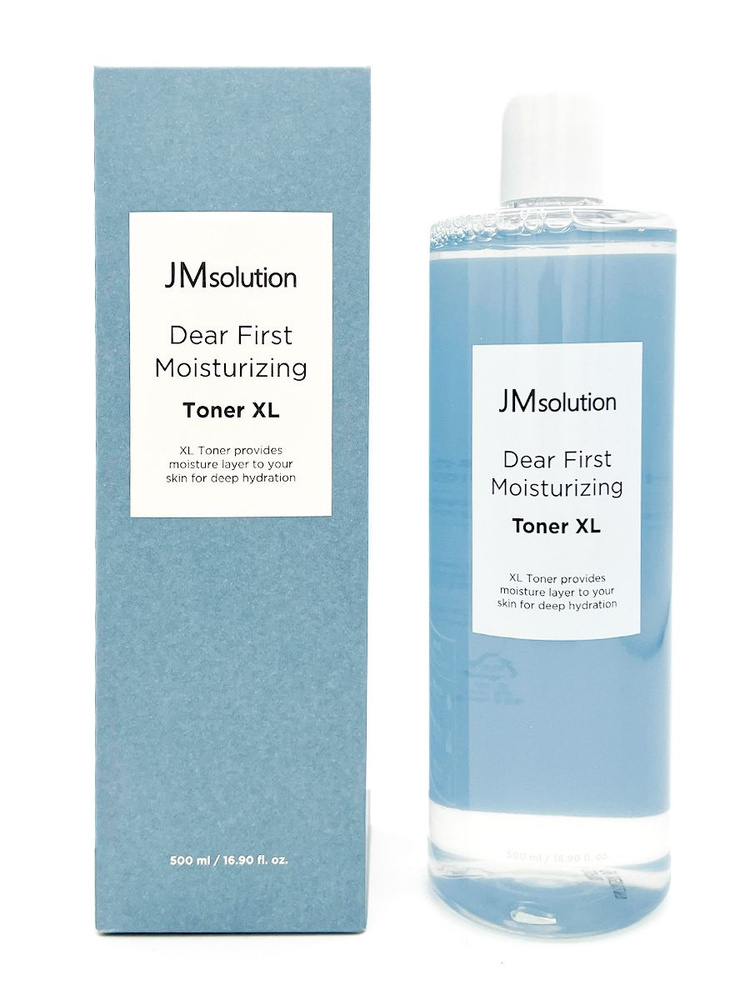 JMsolution Тонер для лица с мощным увлажняющим комплексом Dear First Moisturizing Toner XL, 500 мл  #1