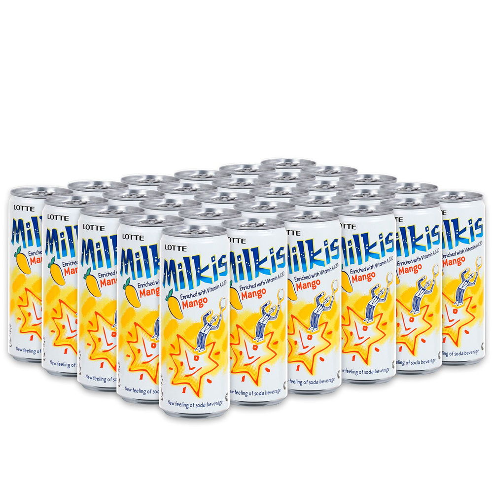 Напиток Lotte Milkis со вкусом Манго (Милкис) 0,25л х 30шт #1