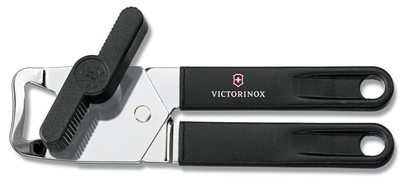 Консервный нож VICTORINOX универсальный, сталь/пластик, чёрный  #1