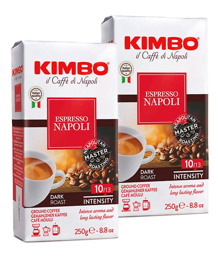Кофе молотый Kimbo Espresso Napoli, 250 грамм - 2 шт #1