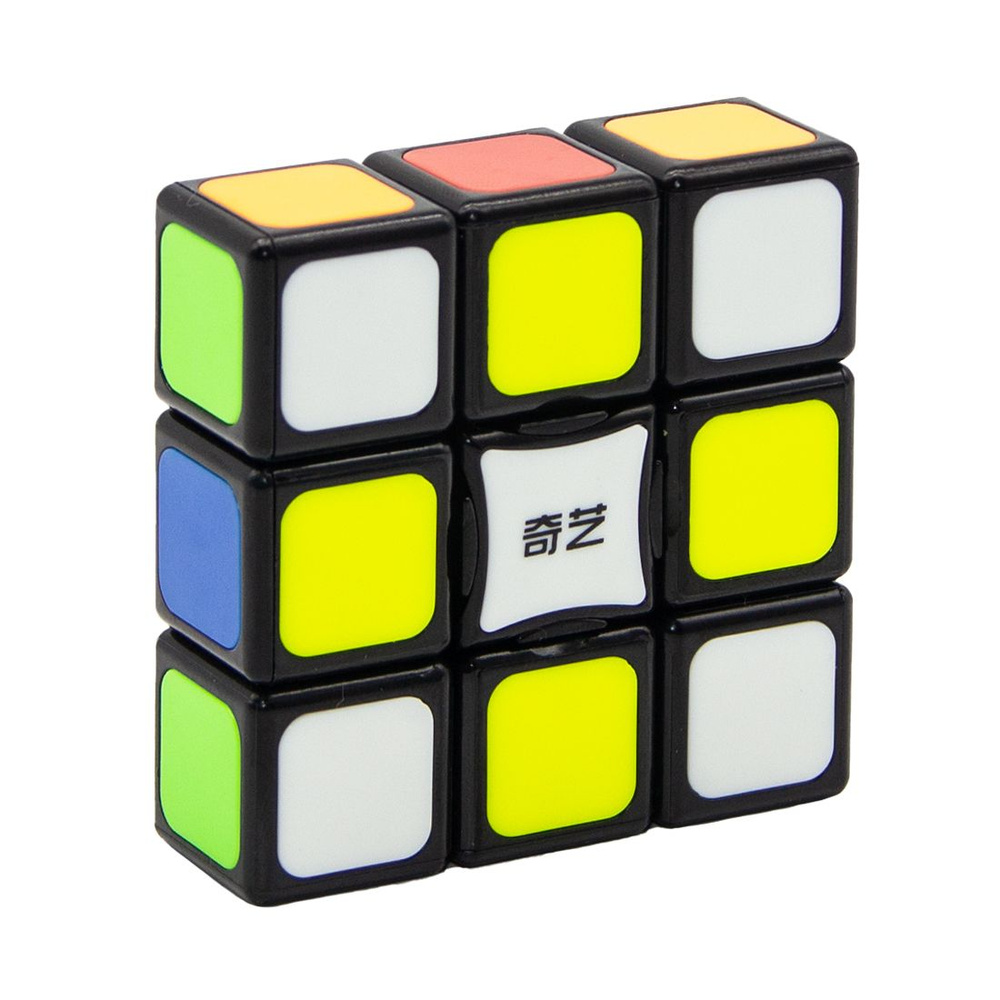 Кубик QiYi 1x3x3 Black / Головоломка для подарка #1