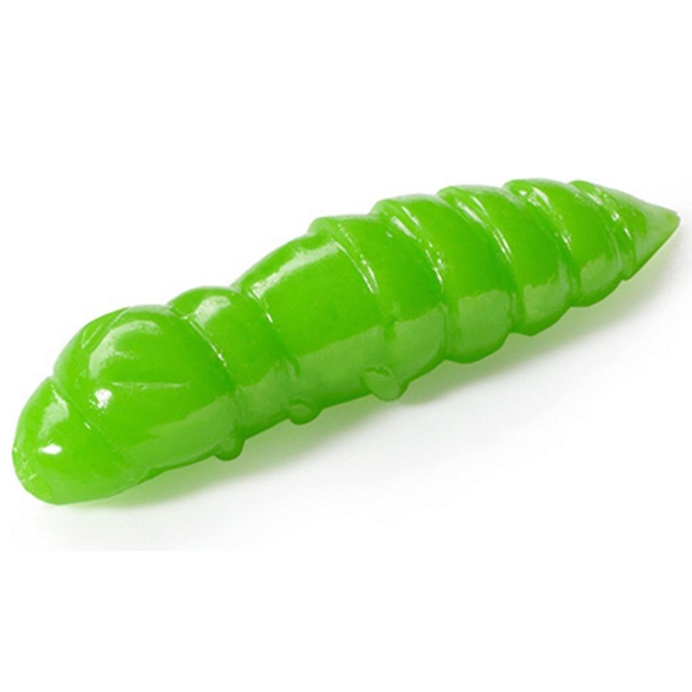 Приманка силиконовая на форель FishUp Pupa (Cheese) 1.2" (10шт в уп.) #105 - Apple Green  #1