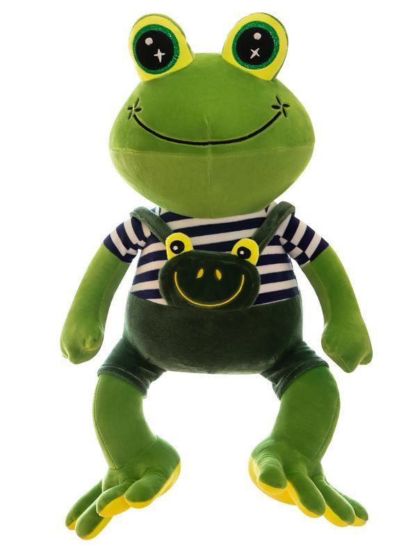 Мягкая игрушка в наряде: плюшевая лягушка с одеждой - купить с ...