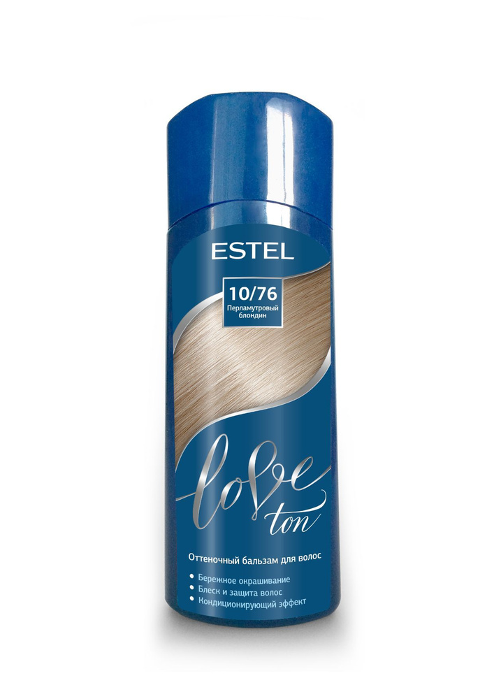 ESTEL LOVE TON Оттеночный бальзам для волос 10/76 Перламутровый блондин  #1