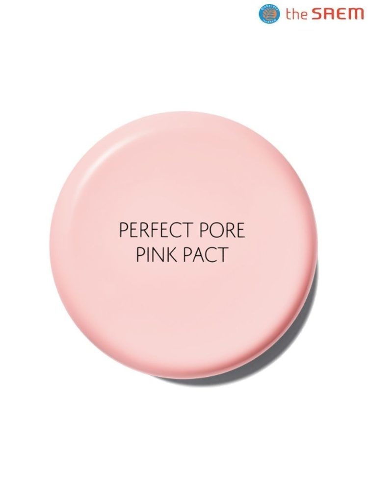 The Saem Пудра розовая с каламином для проблемной кожи Saemmul Perfect Pore Pink Pact, 11 гр.  #1