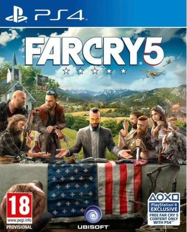 Игра на диске Far Cry 5 (PS4) Русская версия #1