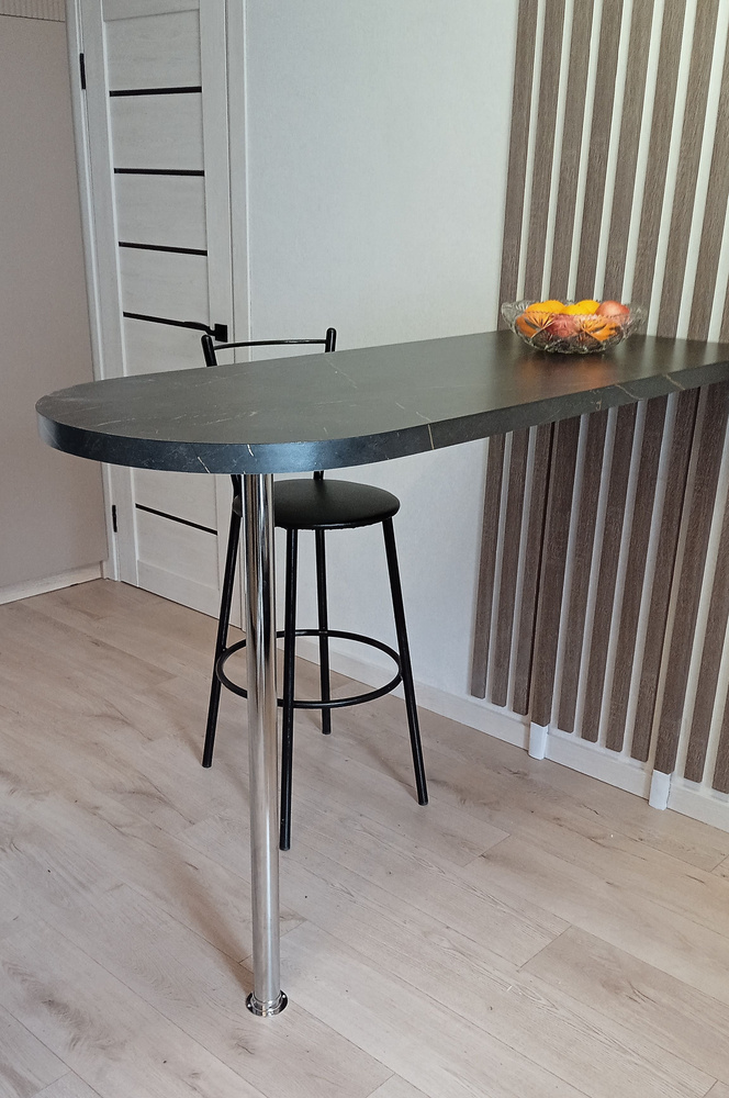 SVP-mebel Барный стол  БС-1 Черный каспий, 120х50х110 см #1