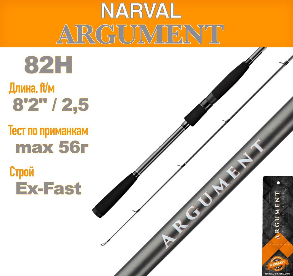 Спиннинг Narval Argument 82H max 56g #1