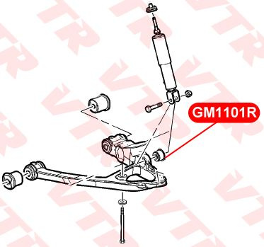 Vtr Сайлентблок, арт. GM1101R, 1 шт. #1