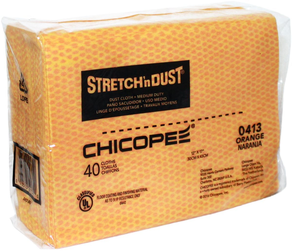 Салфетки для сбора тонера Katun Chicopee Stretch'n Dust Wipes 40 шт (30x43см) Позволяют быстро собирать #1