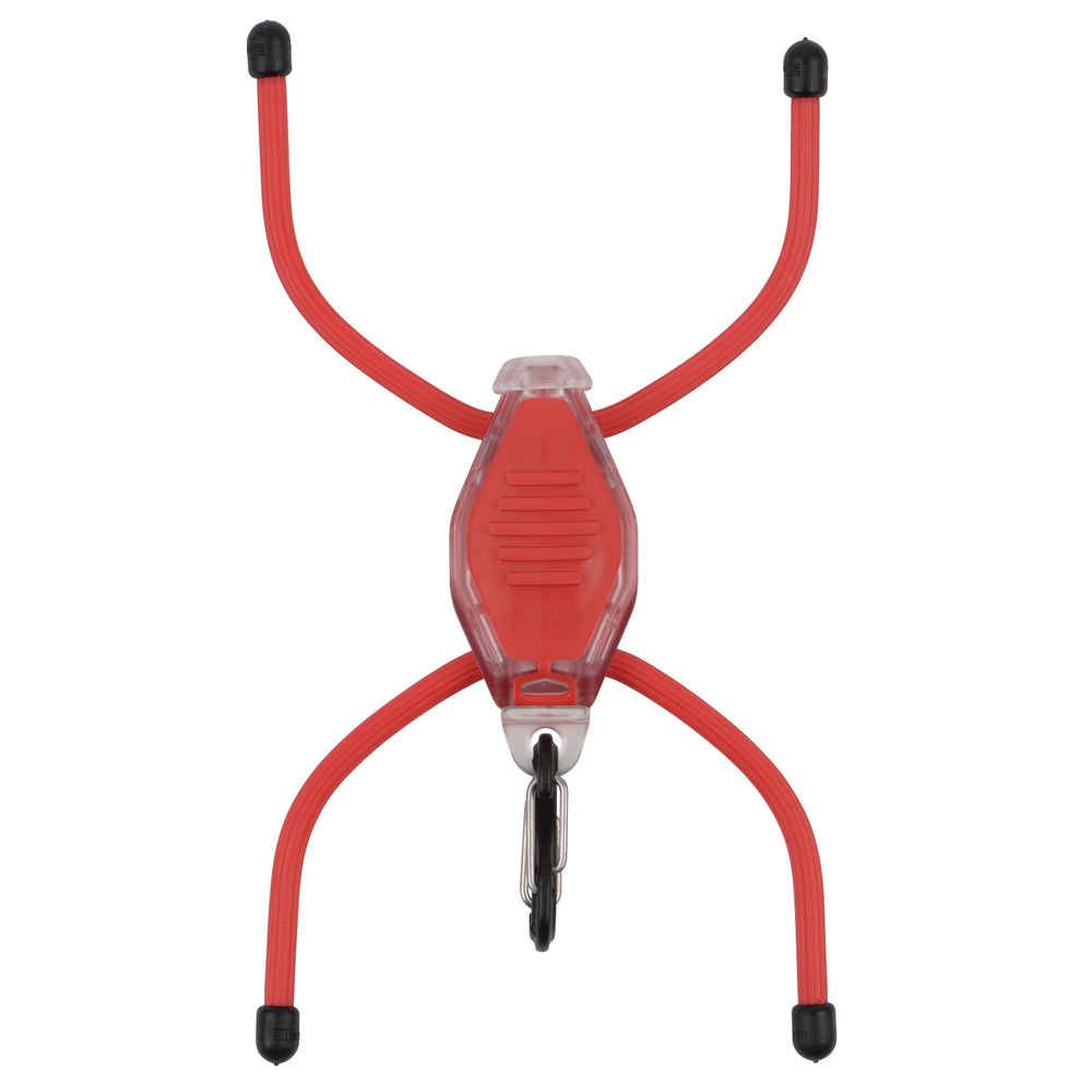 Светодиодный брелок с креплением Gear Tie Nite Ize BugLit Micro Flashlight - Красный  #1