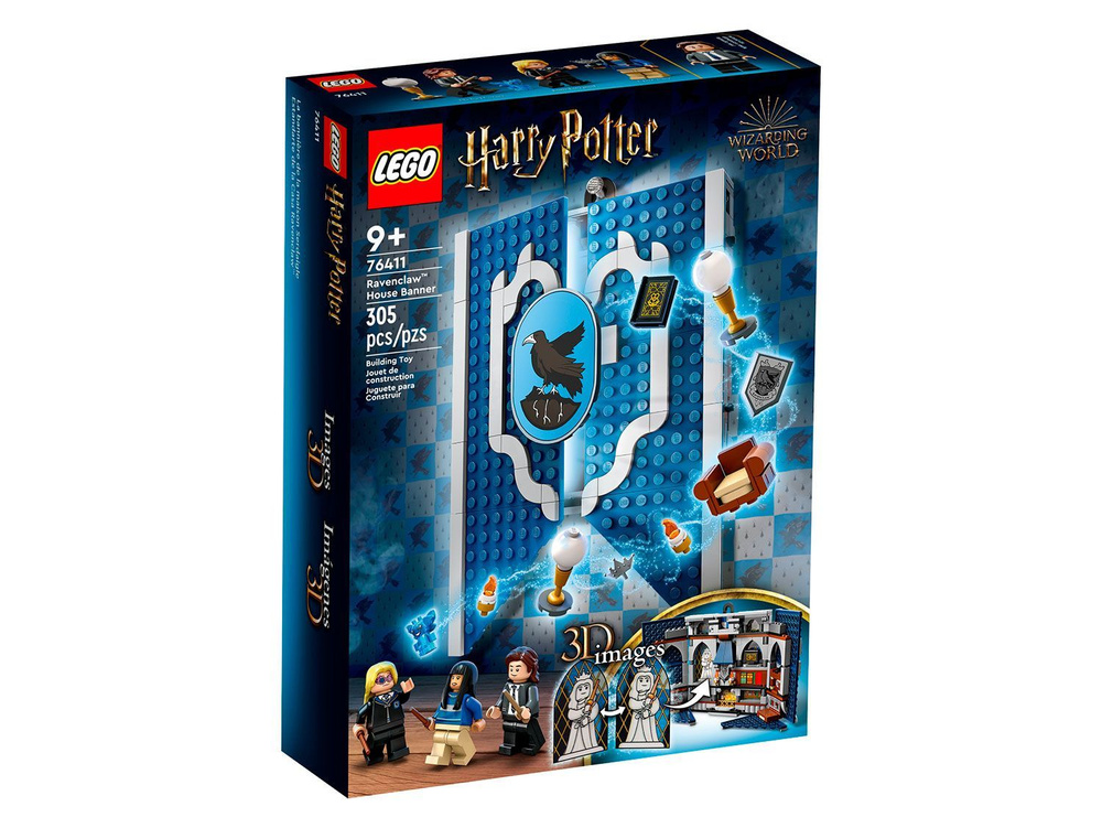 Конструктор LEGO Harry Potter 76411 Флаг факультета Когтевран #1