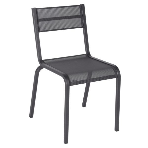 Комплект из 4 стульев Fermob "Oleron", цвет "Антрацит" #1
