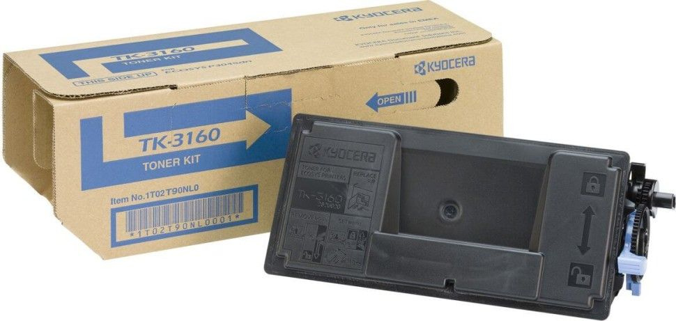 Картридж Kyocera TK-3160 (1T02T90NL0) для Kyocera P3045dn/P3050dn/P3055dn/P3060dn (12 500 стр.)  #1