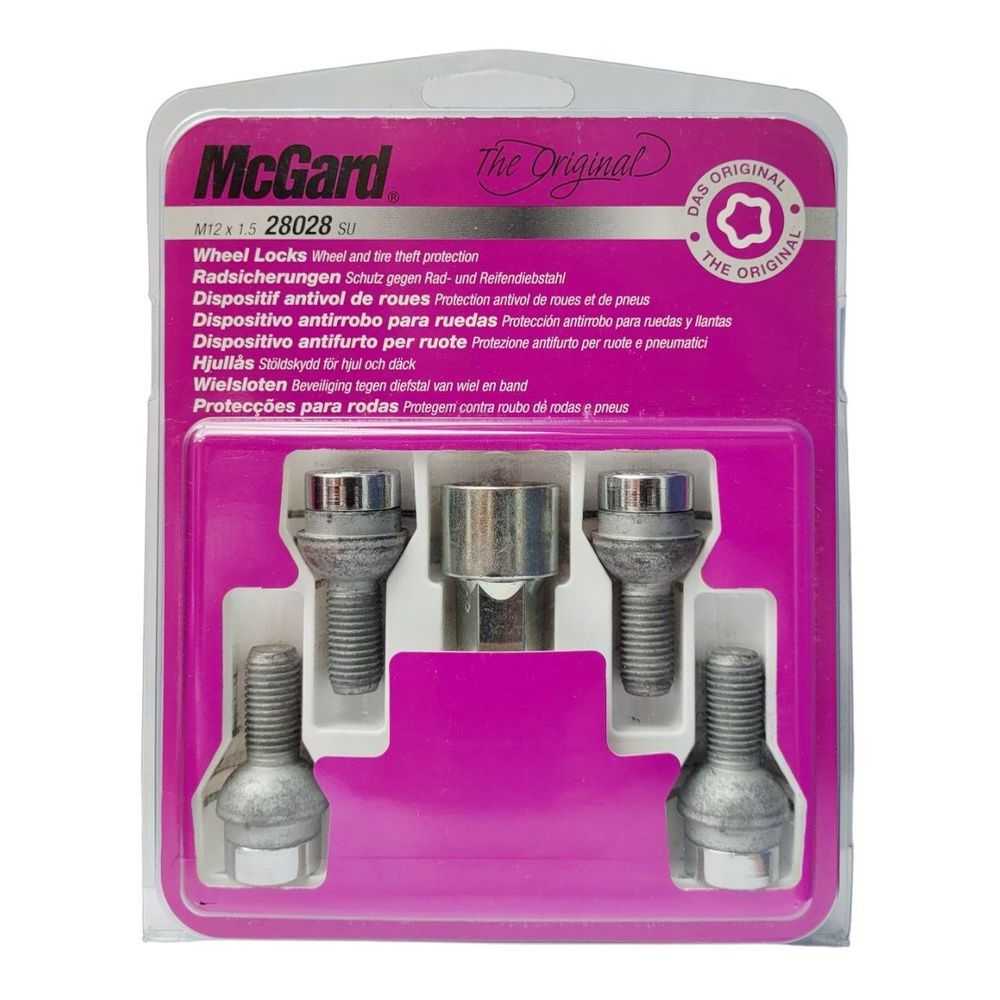 McGard Болты-секретки М12 х 1,5, 1 шт. #1