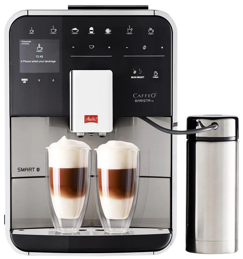 Melitta Автоматическая кофемашина Кофемашина Caffeo Barista TS Smart SST, нержавеющая сталь F86/0-100, #1