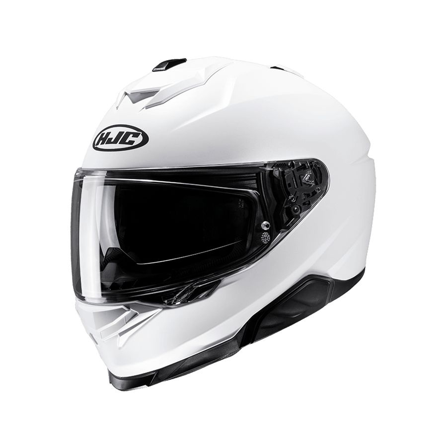 HJC Шлем i71 SEMI FLAT PEARL WHITE XL #1
