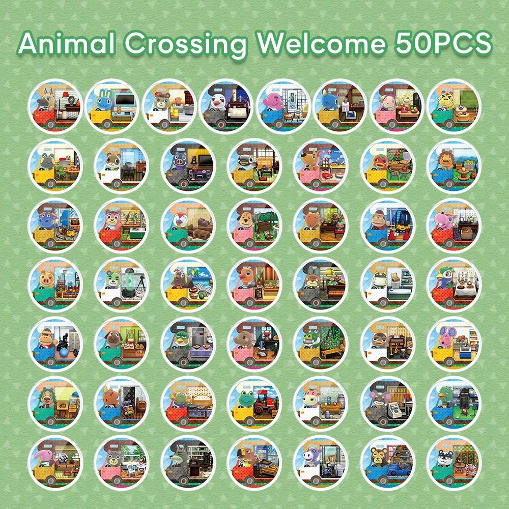 Switch Amiibo NFC карта для всех (Новая карта каравана набор из 50 ...