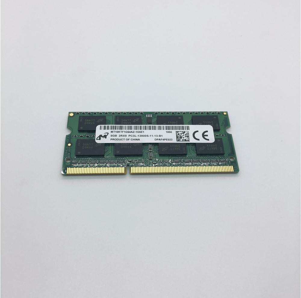 Micron Оперативная память DDR3L 8 ГБ 1600 MHz SO-DIMM PC3L-12800s 1x8 ГБ (mt16ktf1g64az...)  #1