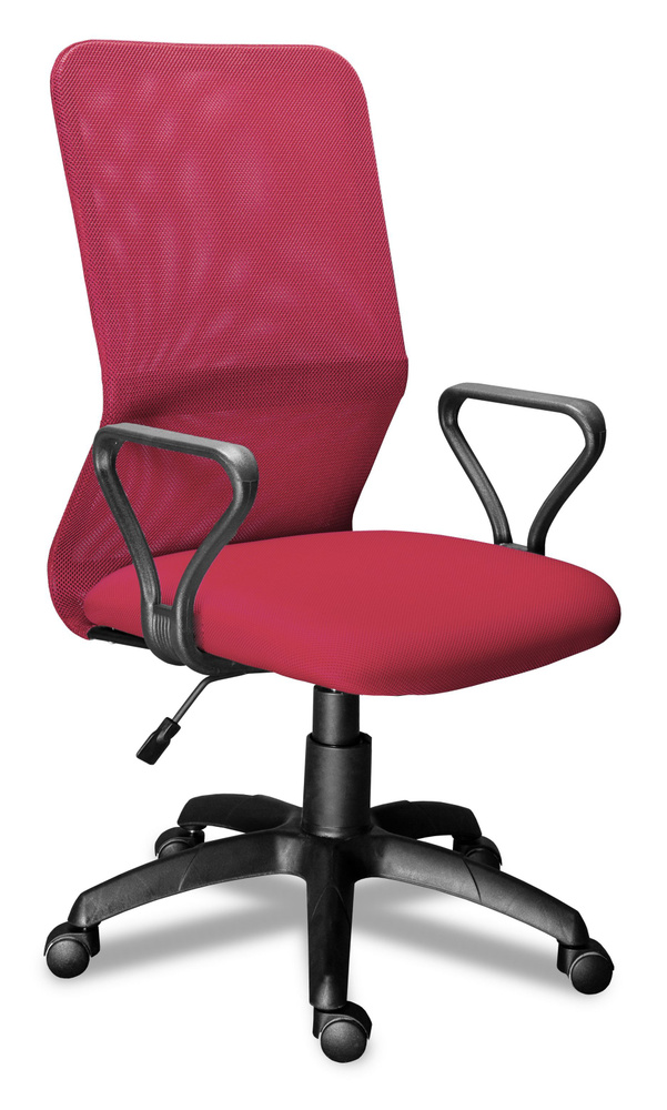 Кресло офисное для руководителя МГ-21 Самба бордовый #1
