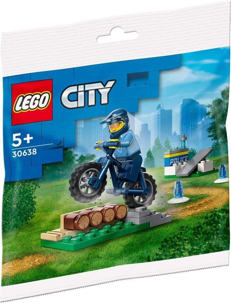 Конструктор LEGO City 30638 Полицейская тренировка на велосипеде  #1