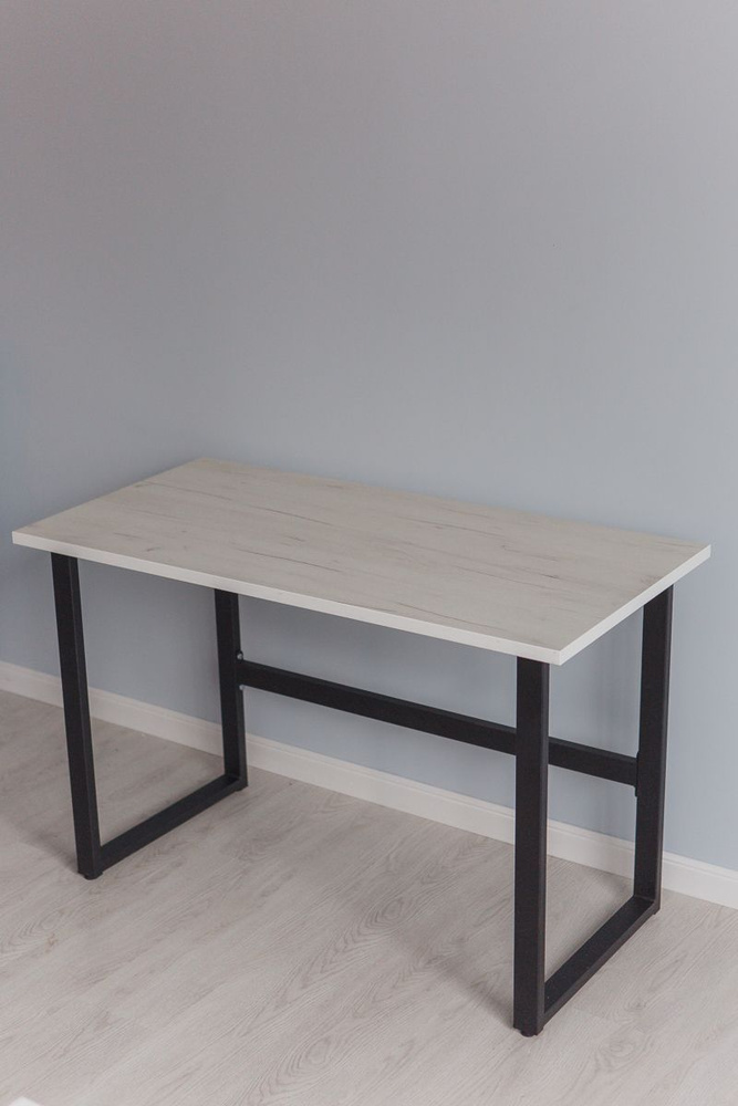 Стол компьютерный Good Desk Loft,размер 180х80х75 см, цвет белый крафт, цвет ножек черный  #1