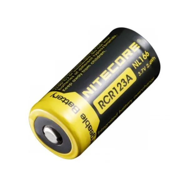 NITECORE Аккумуляторная батарейка 16340 (Tenergy 30200, R123, CR123), 3,7 В, 1 шт  #1