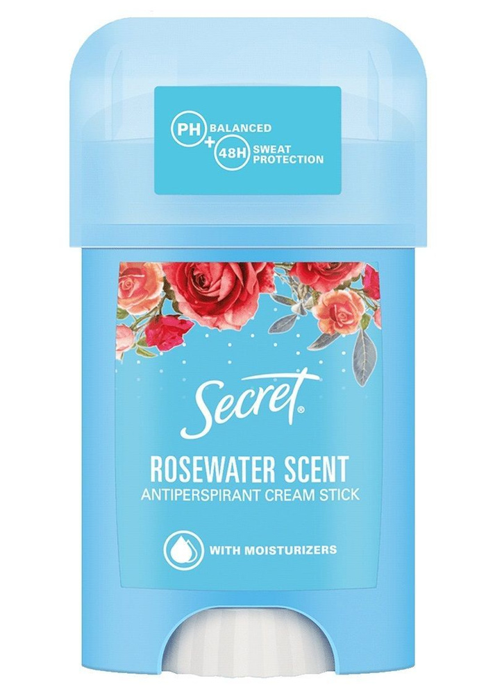 Secret Rosewater Scent/Розовая вода Дезодорант-антиперспирант кремовый  #1