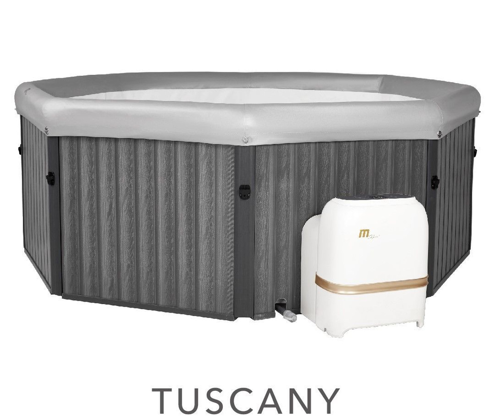 СПА-бассейн "Tuscany" MSpa F-TU062W, 193х193х73см, 1100л, шестигранный, аэромассаж  #1