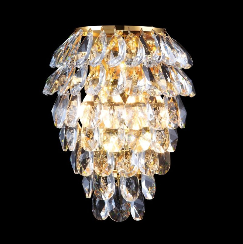 Бра Crystal Lux Charme CHARME AP3 GOLD/TRANSPARENT #1