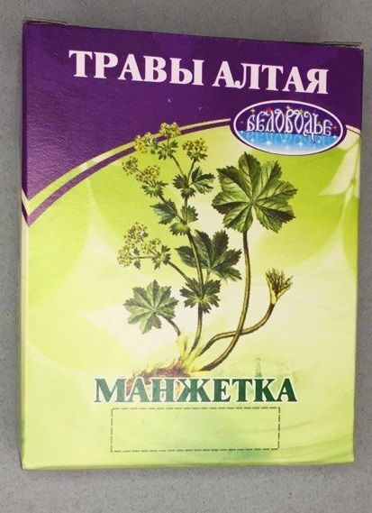 Манжетка, трава, коробка, БЕЛОВОДЬЕ, 50 г #1