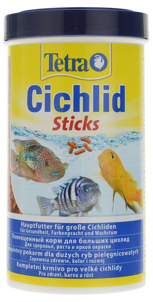 Корм для больших цихлид Tetra Cichlid Sticks палочки, 500 мл #1