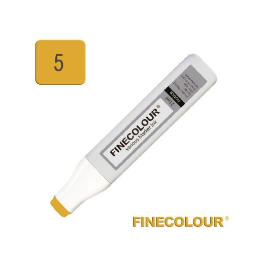 Заправка Finecolour Refill Ink 005 темно-желтый Y5 #1