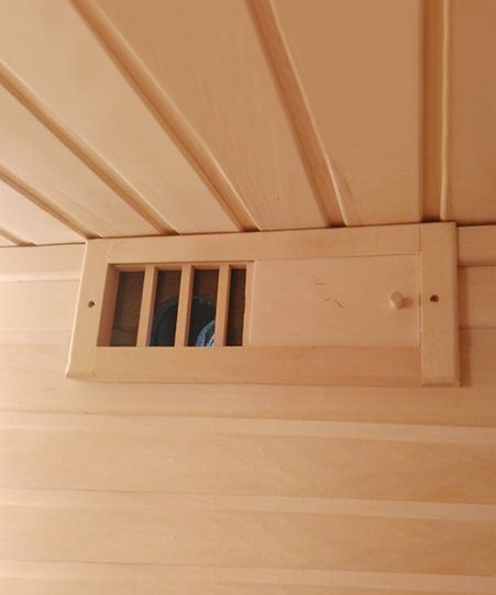 Вентиляционная решетка для бани "Банные штучки" с задвижкой, 31,5х16,5 см, липа  #1