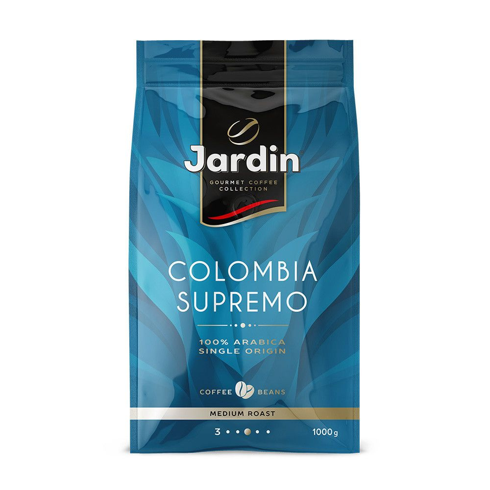 Кофе в зернах Jardin Colombia Supremo (Жардин Колумбия Супремо), 1 кг 6006050  #1