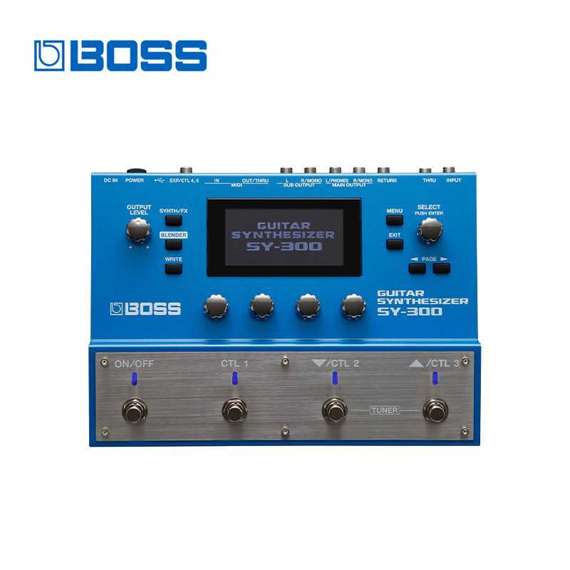 BOSS SY-300 Гитарный синтезатор Многофункциональная педаль эффектов для электробас-гитары Аксессуары #1