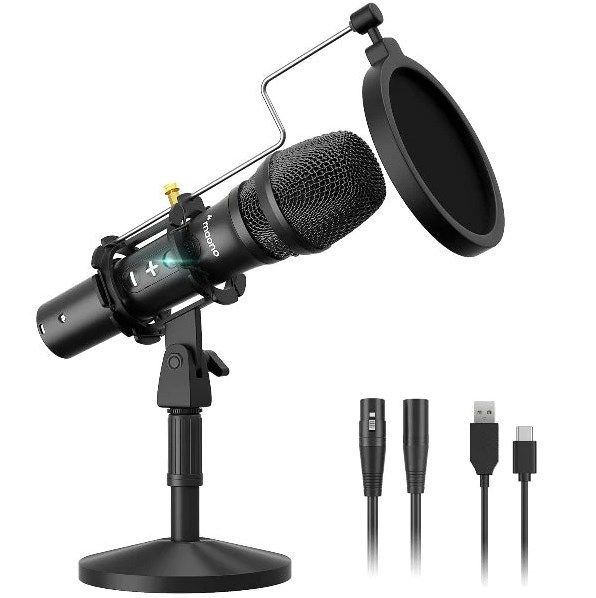 MAONO Микрофон для подкастов AU-HD300T, черный #1