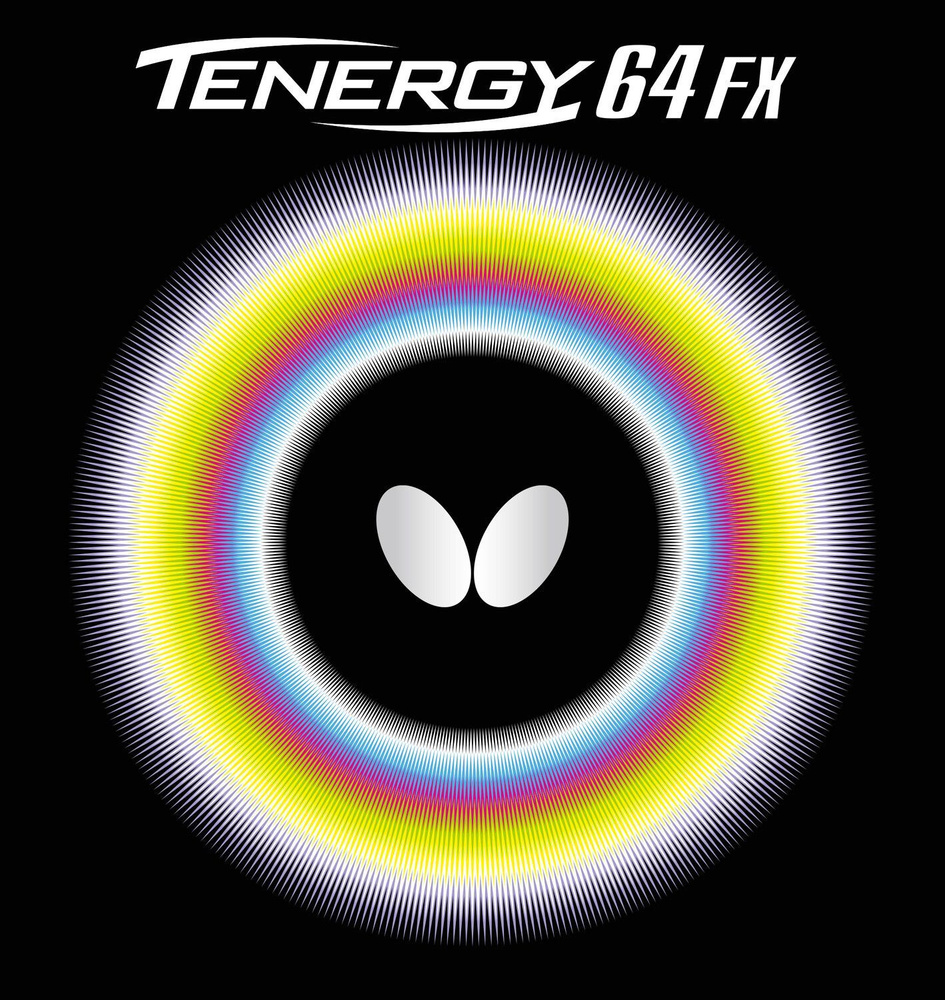 Накладка для настольного тенниса BUTTERFLY Tenergy 64 FX, Чёрный , размер 2.1  #1