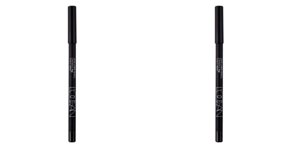 L ocean Карандаш для бровей Eye Brow Pencil, 01 Black, 2 шт. #1