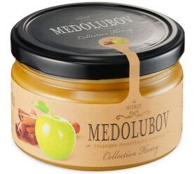 Мёд-суфле Яблоко с корицей "Медолюбов" 250 мл #1