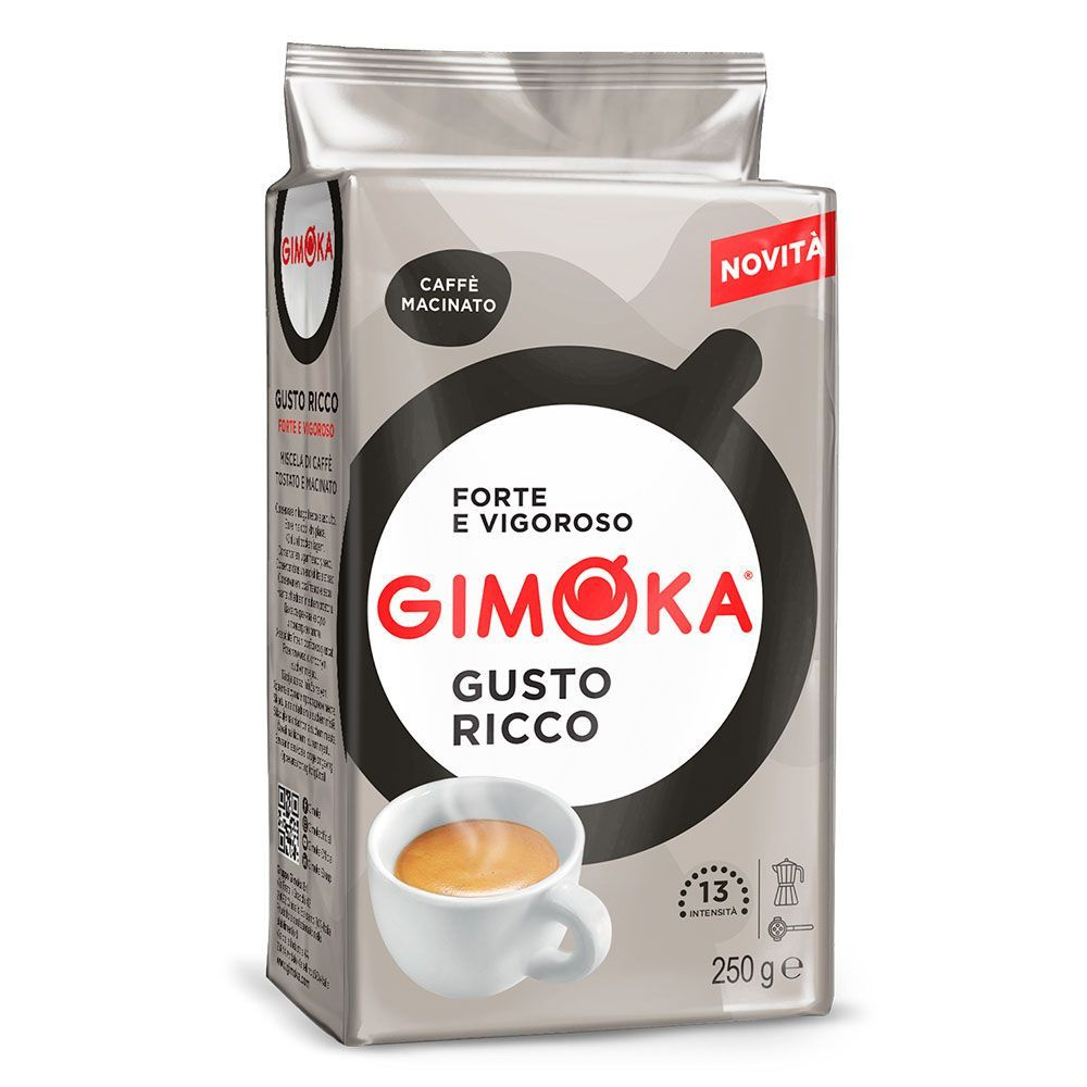 Кофе молотый GIMOKA Gusto Ricco (Италия) 250 гр. #1