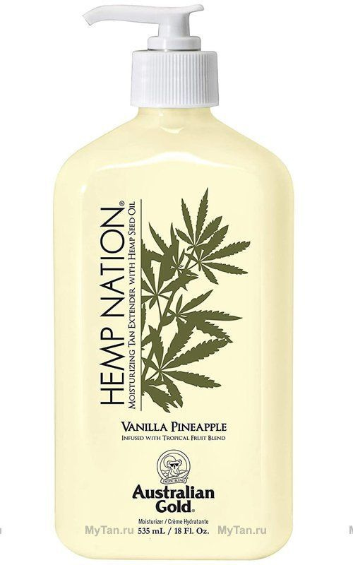 Australian Gold Vanilla Pineapple, питательный лосьон для тела, серия Hemp Nation  #1