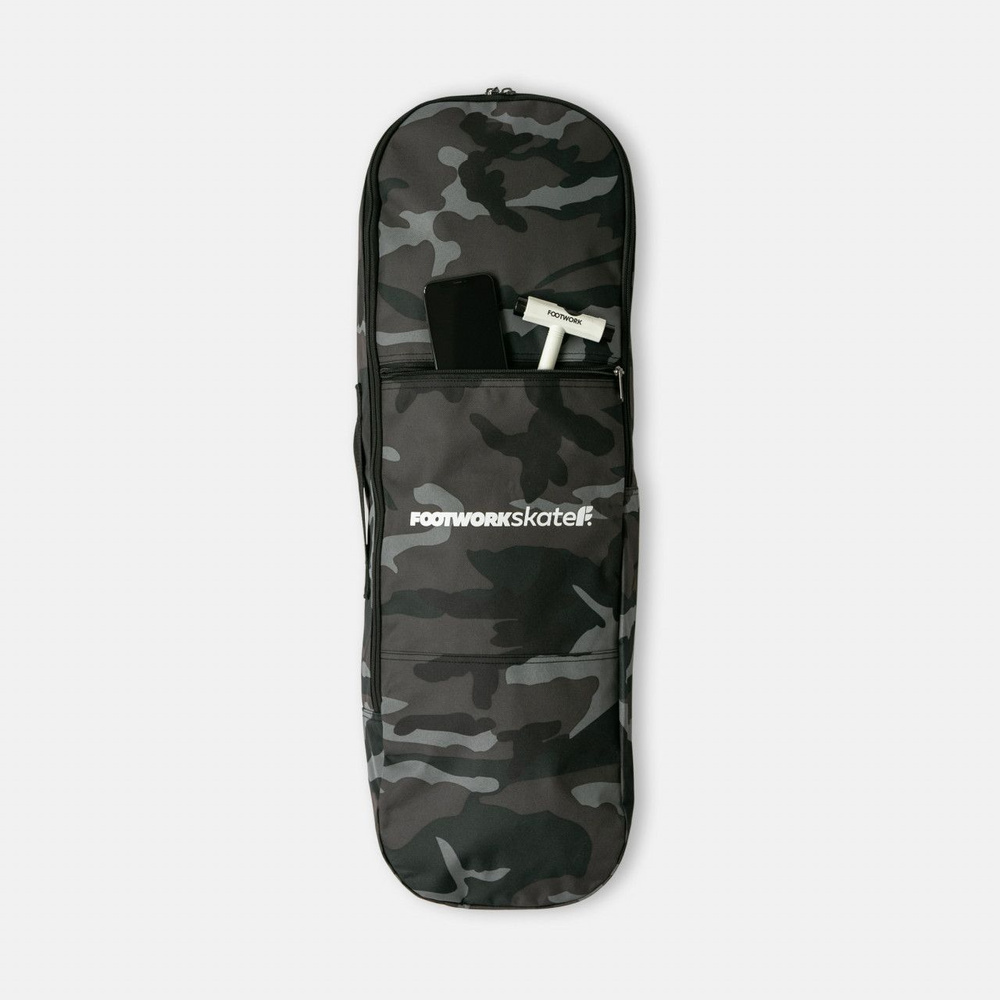 Чехол для скейтборда Footwork DeckBag Black Camo #1