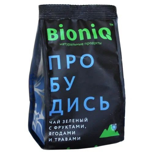 Чай зеленый BioniQ Пробудись листовой 50 г #1