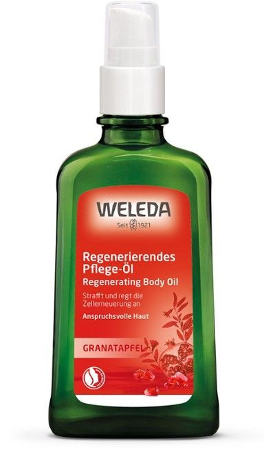 Weleda Масло гранатовое с восстанавливающим эффектом Weleda Pomegranate Regenerating Body Oil стимулирует #1
