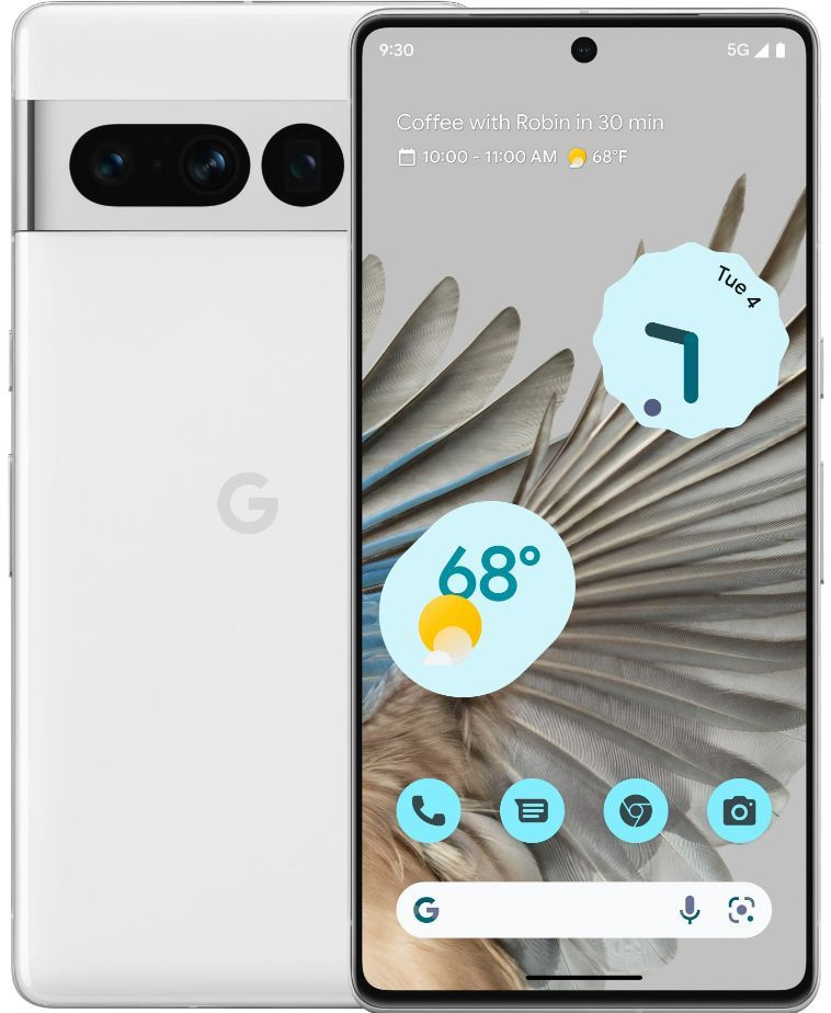 Google Смартфон Google Pixel 7 Pro（Европейская версия） 12/256 ГБ, слоновая кость  #1