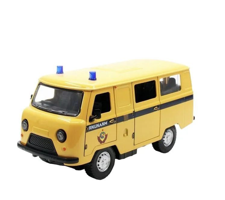 Коллекционная модель УАЗ-452 Милиция Буханка 1:24 #1