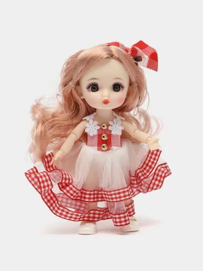 Кукла шарнирная аниме коллекционная Smile Gooding 16 см #1