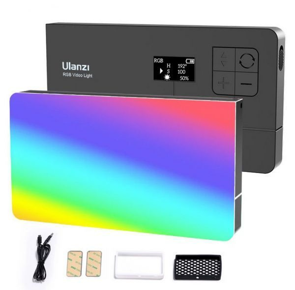 Компактный свет Ulanzi Vijim LT002 RGB 4000mAh 7" #1